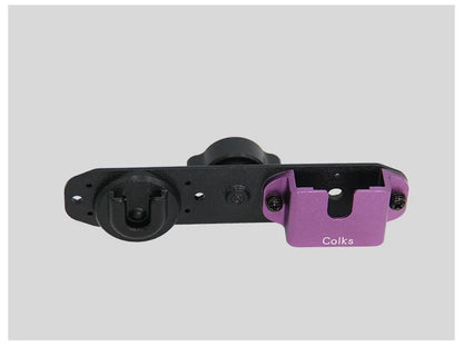 Bidirectional car radio holder, walkie talkie holder, motorcycle and bicycle holder accessories holder 1/4 ball joint accessory