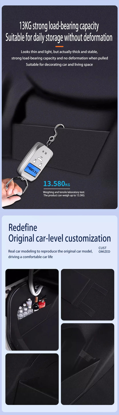 Car Accessories For Changan Deepal S07 S7 2023 2024 2025 Trunk Storage Partition Multifunction Storage Auto Interior Parts Tools
