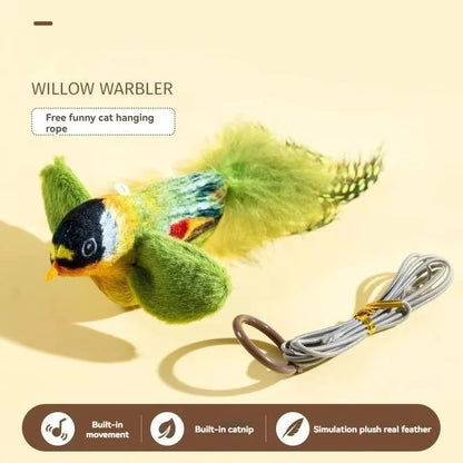 Cat Toys For Indoor Cats Interactive Cat Toy Realistic Bird Sound Cat Toy Plush Cat Toy Catnip Cat Toy for Cats Kitten Toy