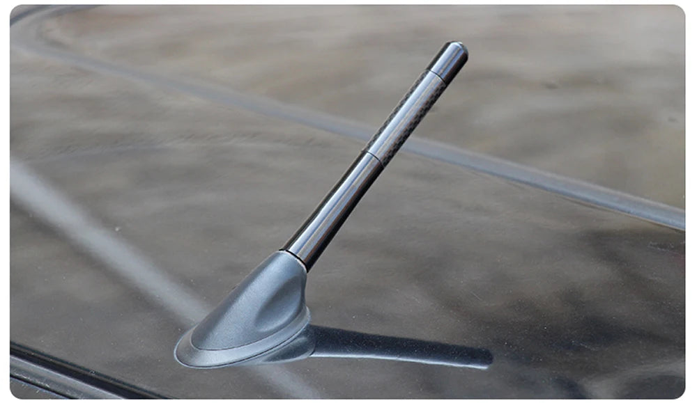 Car Antenna WRC style Carbon Fiber Auto Accessories For Ford Focus 2 3 4 Fiesta Ecosport Kuge Peugeot 206 207 307 308 2008 3008
