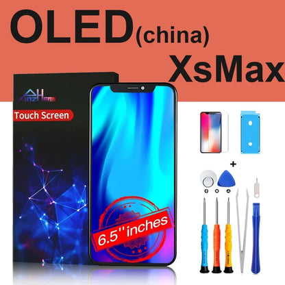 PINZHENG High Quality Display INCELL OLED OEM AMOLED For iPhone XS MAX X XR 11 12 13 MINI PRO PROMAX Screen Replacement LCD