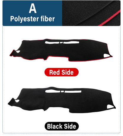 Car Accessories For Hyundai Kona N Line 2017 2018 2019 2020 2021 2022 Dashboard Cover Avoid Light Pad Sun Shade Anti-UV Carpets