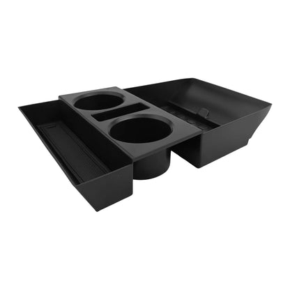 Car Storage Box Accessories Armrest Lower Center Console Cup Holder Lower Tray For Hyundai Santa Fe 2024 + Car Accessories