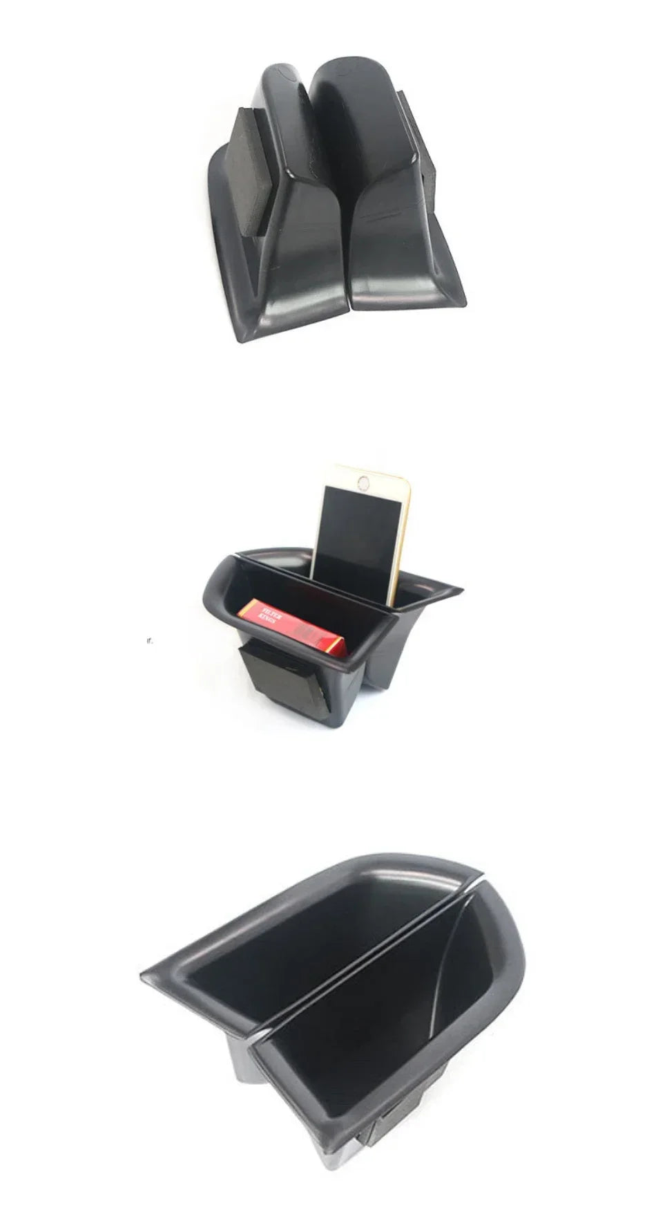 Car door handle storage box interior tray Armrest Holder Cup For Kia Sorento UM 2016 2017 2018 2019 car accessories