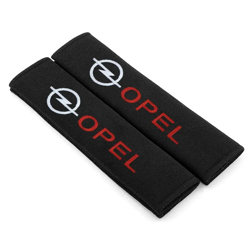 1/2pcs Car Interior Accessories Auto Seat Belt Cover Shoulder Pads For Opel insignia Astra H G J Antara vectra Vivaro corsa