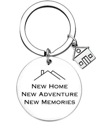 New Home Housewarming Gifts keyrings keychains House Warming Gifts New Home First Home key chains