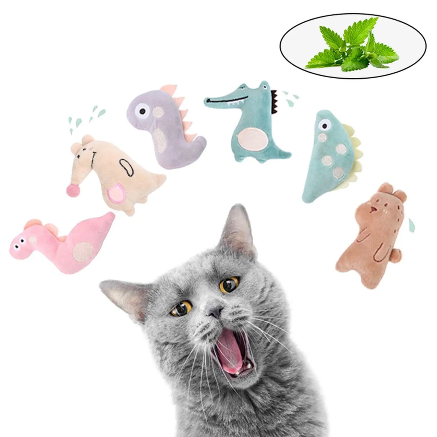 Cat Interactive Ball Toys Interactive Bouncy Ball with Feathers Cat Toys for Indoor Cats and Kittens