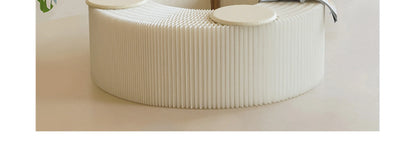 Foldable Screen partition apartment coffee table bench lazy sofa hair stool corrugated low stool organ paper bench furniture