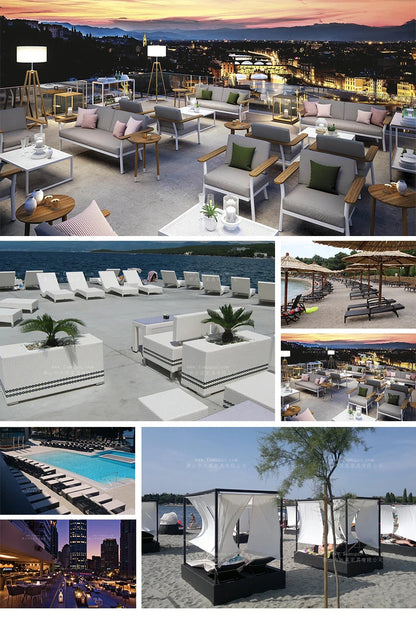 Outside Furniture Pool Outdoor Bed Canada Luxury Garden Patio Daybed Canopy Beach Day Bed Swimming Pool Cabana Beds Outdoor