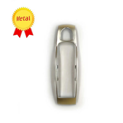 Car Accessories 1PC Metal Center Middle Trim Key Shell Car Key Case Fit For Porsche Cayenne Panamera Macan Cayman