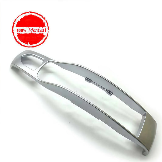 Car Accessories 1PC Metal Center Middle Trim Key Shell Car Key Case Fit For Porsche Cayenne Panamera Macan Cayman