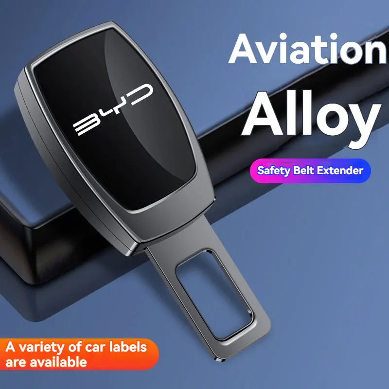 New Adjustable Car Interior Seat belt Clip Metal Extenders Car Safety Belt Extension Car Accessories For BYD Car