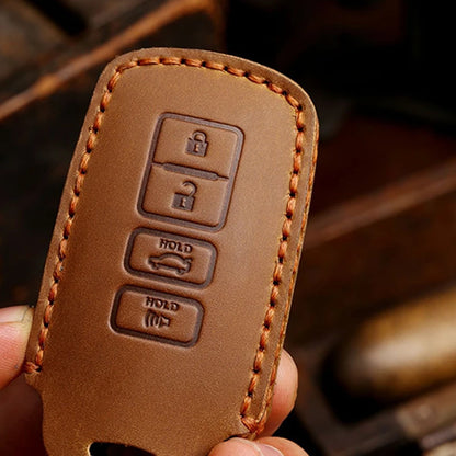 Car Key Case Cover Holder For Corolla Camry RAV4 Highlander Auris CHR Avalon Land Cruiser LC FJ Accessories