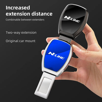 Car safety seat buckle and seat belt buckle extender accessories For Hyundai I30 I20 I10 Accent IX35 Tucson Elantra Venue