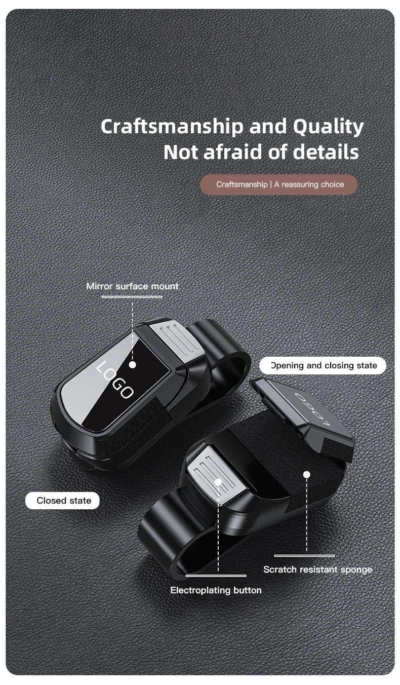 Car Accessories Auto Sun Visor Glasses Clip Sunglasses Holder For Seat Cupra Leon Ibiza Ateca Tarraco Arona EL-BORN Toledo Forme
