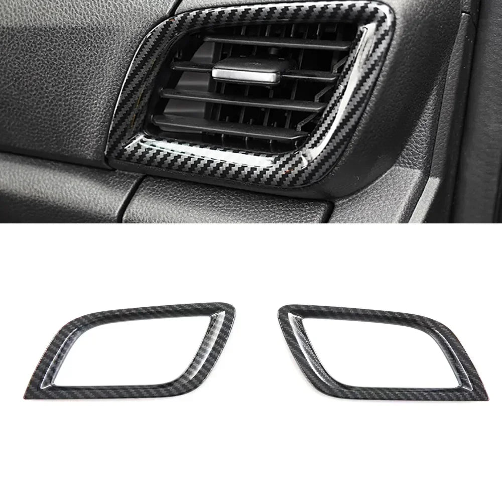 Car Accessories  For Isuzu D-MAX DMAX 2021 2022 ABS Carbon Center Console Window Switch Gear Armrest Box Panel Cover Trim