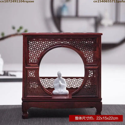 Miniature Antique Furniture Mini Table Models Chinese Handicrafts Doll Houses TV Movie Photographed Scene Retro Furniture Props