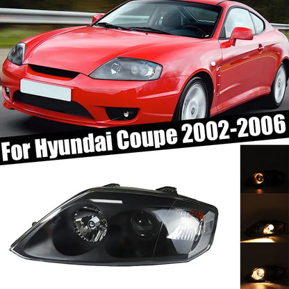 Car Accessories For Hyundai Coupe 2002 2003 2004 2005 2006 Front Bumper Headlight Driving Lights Signal Lamp Head Light Assembly