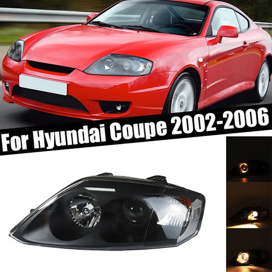 Car Accessories For Hyundai Coupe 2002 2003 2004 2005 2006 Front Bumper Headlight Driving Lights Signal Lamp Head Light Assembly