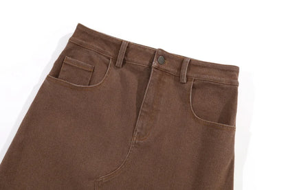 AS 2025 woman Elastic denim skirt fashion lady wear denim fabric with stretch (waist wide can be Stretch to 2-3cm)