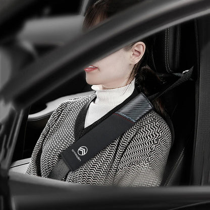 Car Seat Belt Protective Shoulder Cover Auto Accessories For Citroen C1 DS3 C2 C3 Vts C4 Saxo C4L C5 C6 C8 Xsara C3-XR Picasso