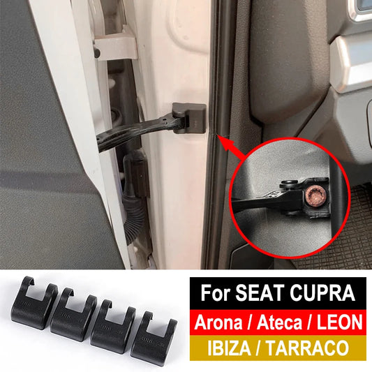 Car Door Protector For SEAT Ateca Arona Leon MK4 TARRACO IBIZA 6F FR Accessories Door Check Arm Waterproof Cover