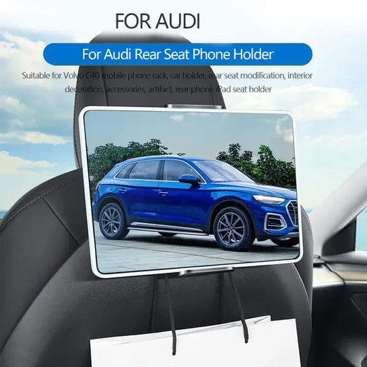 For Audi Q7 Q5 Q6 A7 A6 A4 A3 Q3 4 A5 Q8 in car rear seat mobile phone iPad tablet holder Car accessories