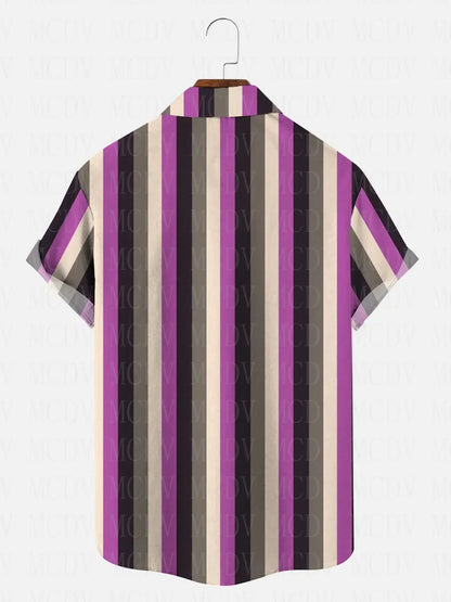 Bear Pride Flag Printed Shirt Hawaiian Shirts Summer Women For Men Tops