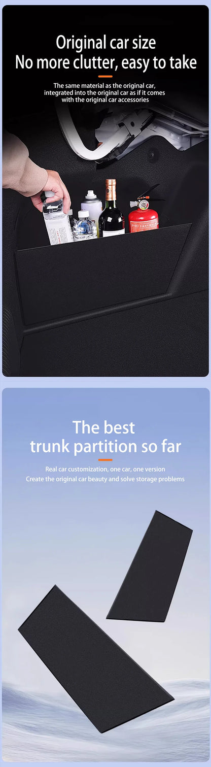 Car Accessories For Changan Deepal S07 S7 2023 2024 2025 Trunk Storage Partition Multifunction Storage Auto Interior Parts Tools