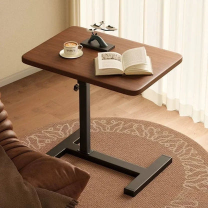 Mobile Bedside Table Household Office Desk Bedroom Folding Tables Student Dormitory Elevating Computer Desk Movable Workbench