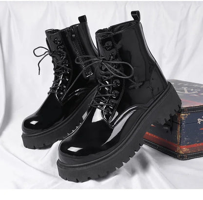 Combat Boots for Men Dress Boot Safety Shoes Mens Cowboy Boots Military Tactical Winter Autumn Men's Shoes Deals Casual Sneakers