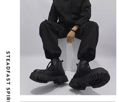 Tactical Boots Men Man Shoes Work and Safety Shoes Dress Booty Man High Heel Ankle Boots Mens Shoe Casual Sneakers Men's Boot