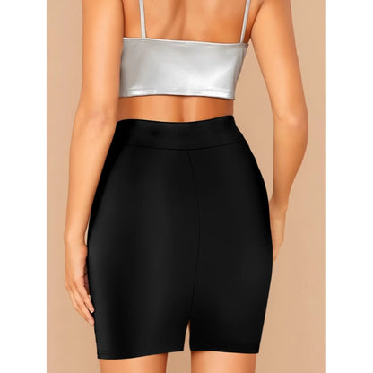 Summer Women's Skirts Crisp And Simple Women's Knee-Length Skirts For Commuting And Party Wear
