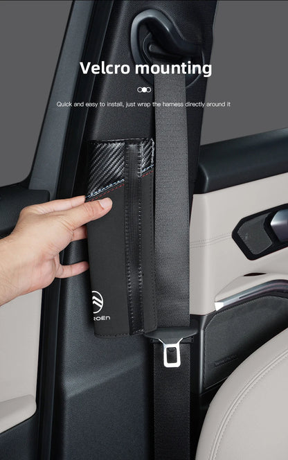 Car Seat Belt Protective Shoulder Cover Auto Accessories For Citroen C1 DS3 C2 C3 Vts C4 Saxo C4L C5 C6 C8 Xsara C3-XR Picasso