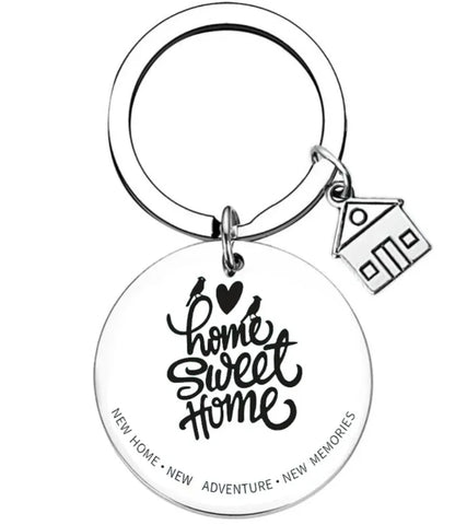 New Home Housewarming Gifts keyrings keychains House Warming Gifts New Home First Home key chains