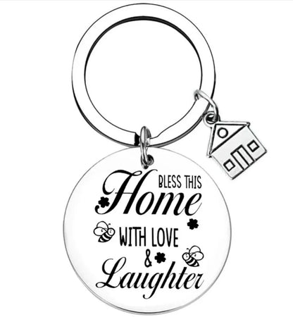New Home Housewarming Gifts keyrings keychains House Warming Gifts New Home First Home key chains
