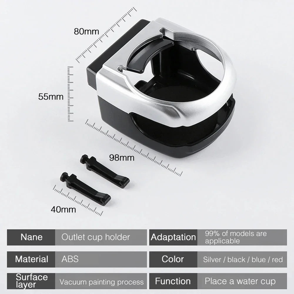 Car Truck Drink Holders Auto Interior Accessories Mount Air Outlet Beverage Rack Bracket Car Water Cup Holders Ashtray Stand