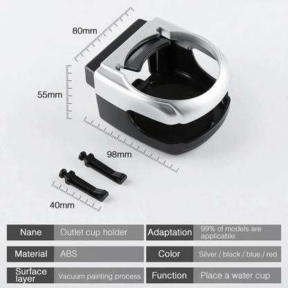Car Truck Drink Holders Auto Interior Accessories Mount Air Outlet Beverage Rack Bracket Car Water Cup Holders Ashtray Stand