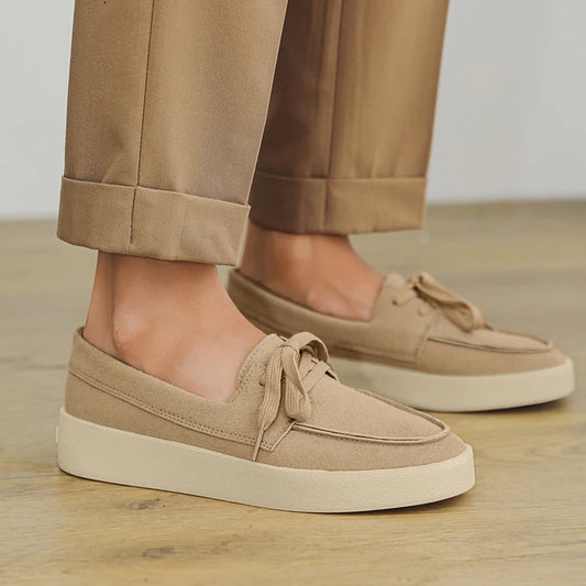 Mens Loafers Casual Leather Shoes for Men Comfort Soft Dress Footwear Men Shoes Slip on Moccasins Breathable Male Driving Shoes