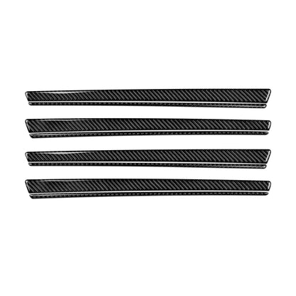 Car Front Rear Doors Decor Trim Decals for 2011-2023 Chrysler 300 Accessories Carbon Fiber Interior Stickers