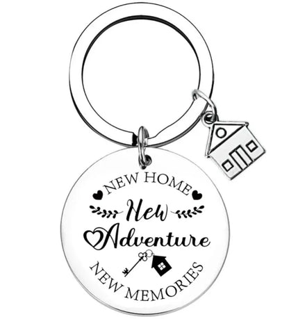 New Home Housewarming Gifts keyrings keychains House Warming Gifts New Home First Home key chains