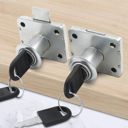 2/4 sets of furniture lock anti-theft locks suitable for bedside tables, wardrobes, drawers,  furniture hardware accessory locks