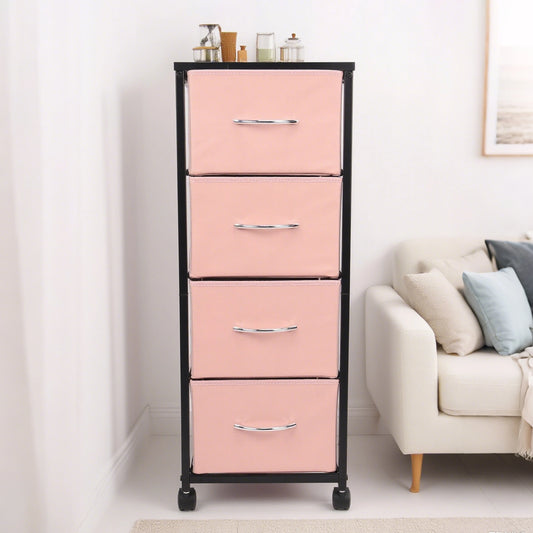 Fabric Drawer Storage Cabinet Home Furniture for Kitchen, Bedroom, Office, Study