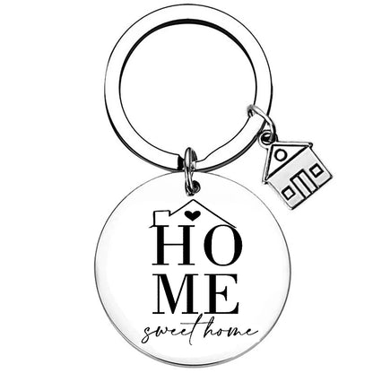 New Home Housewarming Gifts keyrings keychains House Warming Gifts New Home First Home key chains
