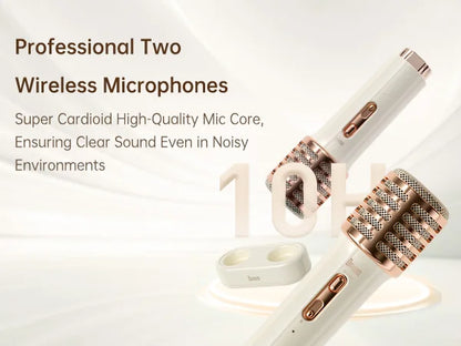 Divoom SongBird-HQ Portable Bluetooth Speaker Home Home Ktv Sound Set Home Karaoke Speakers Microphone Karaoke Microphone