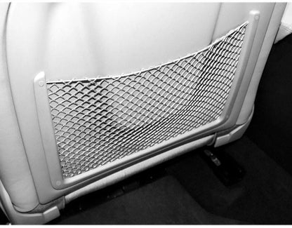 Car Interior Accessories For Audi A4 B8 A5 Q3 A3 A6 C7 Q5 B9 Q7 Rear Seat Back String Net Mesh Storage Pocket Auto Organizer
