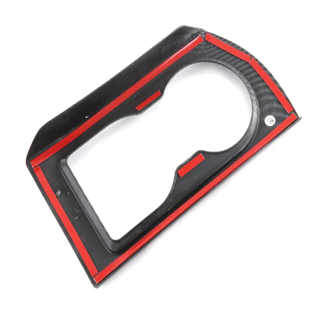 Car Accessories  For Isuzu D-MAX DMAX 2021 2022 ABS Carbon Center Console Window Switch Gear Armrest Box Panel Cover Trim