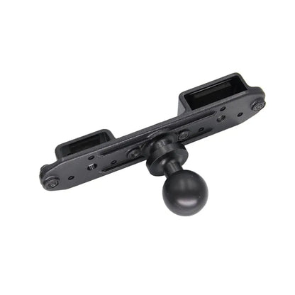 Bidirectional car radio holder, walkie talkie holder, motorcycle and bicycle holder accessories holder 1/4 ball joint accessory