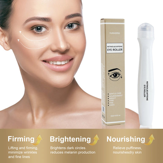 Dual care, with retinol and caffeine, brings radiance to the eyes