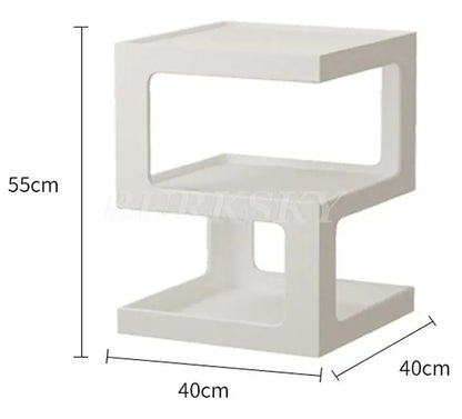 Bedside Table Nightstands Cabinet For Living Room Home Furniture Modern Cabinets Bed Side  Storage Locker For The Bedroom